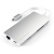 USB- концентратор Satechi Aluminum Multi-Port Adapter V2. Интерфейс USB-C,3 порта USB 3.0 1 порт 4К 